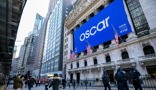 Oscar Health trades on NYSE